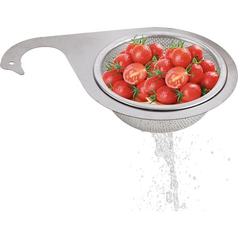 Souche d'évier d'angle, panier de crépine d'évier d'angle Passoire récupérateur de nourriture - Crépine d'évier en , crépine récupérateur de nourriture, crépine anti-colmatage r (1/5)