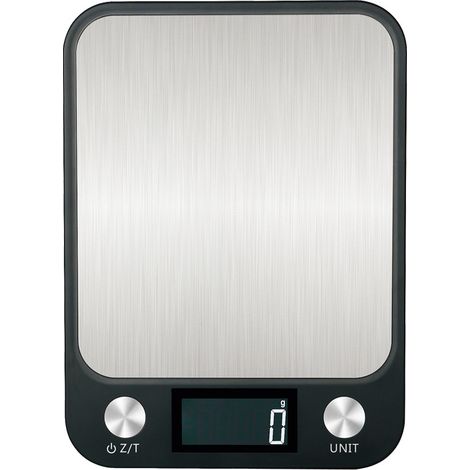 Elektronische Küchenwaage, Küchenwaage aus Edelstahl