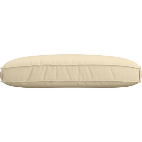 Coussin d'extérieur，Coussin pour assise de palette Beige 120 x 80 x 12 cm CFW784033 (1/5)