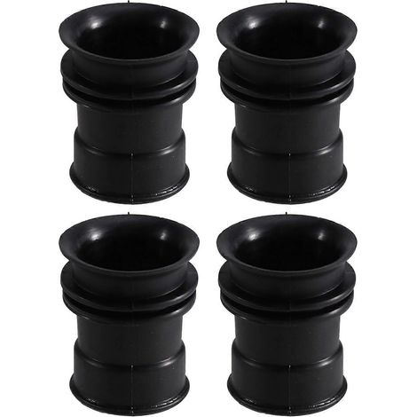 Kit de 4 manchons adaptateurs en caoutchouc pour boîte à air Kawasaki KZ900 KZ1000 KZ1000K LTD Z1 Z1R (1/5)