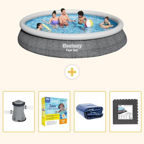 Bestway Bestway Fast Set Ronde - 457x84 cm - 5-pièces S285 (1/5)
