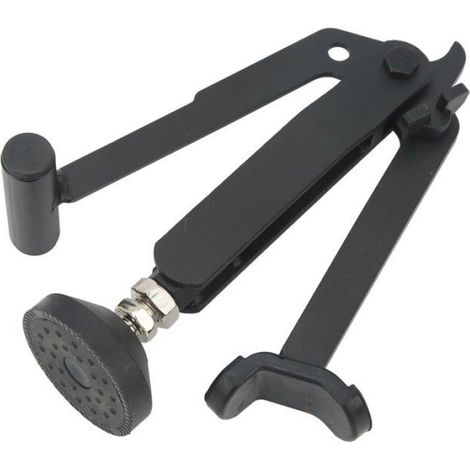 Support De Roue Moto - Acier Carbone Réglable 350 À 410 Mm - Pour Réparation Atelier Ou Garage - 1 Pièce (1/5)