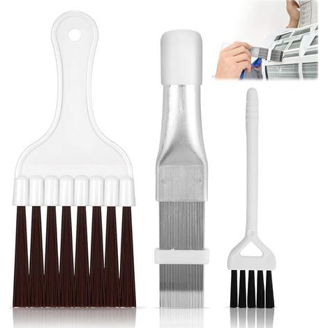 Peigne à volets, lot de 3, pour sèche-linge à pompe à chaleur. Brosse de nettoyage pour sèche-linge, climatiseur, condenseur, sèche-linge, brosse de nettoyage pour sèche-linge à linge, nettoyeur de vo (1/5)