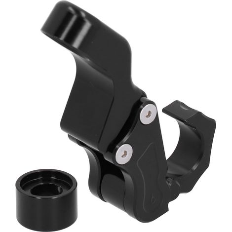 Crochet Casque CNC Aluminium Alliage Porte-Sac Bagagerie Support Rétroviseur pour Yamaha XMAX250/300/400 Noir (1/5)