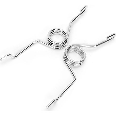 Jeu de ressorts de rappel d'étrier de frein 1K0615295 1K0615296, remplacement compatible Seat Altea, kit de 2 pièces, acier durable, accessoire de freinage. (1/3)
