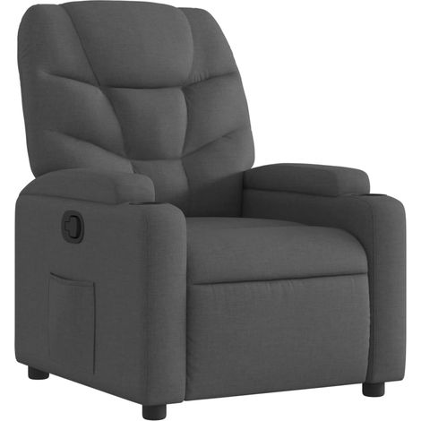 Maison Exclusive - Relaxsessel Dunkelgrau Stoff