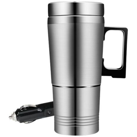 Nazalus-Vente chaude-Bouilloires de voiture électrique bouillantes tasse de chaleur isolation bouteilles isolées 300ml 24V en acier inoxydable prise allume-cigare (1/5)