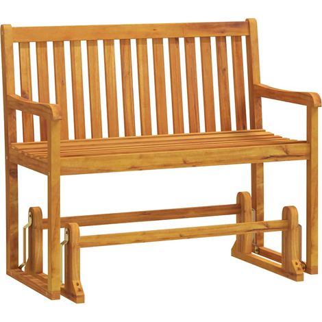 Maison Exclusive - Garten-Schaukelbank 110 cm Massivholz Akazie (1/5)