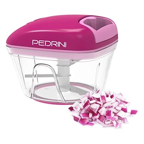 Pedrini Picadora Manual De Cuerda 3 Cuchillas De Acero Inoxidable 04GD261