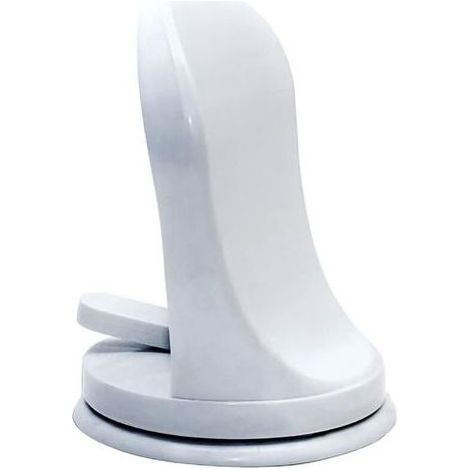 Repose-pieds de douche, Repose-pieds de douche professionnel, Pas de perçage nécessaire, Pédale de bain antidérapante avec ventouse puissante, Accessoires de douche pour jambes de rasage (1/4)