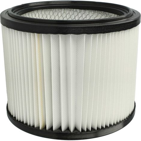 vhbw filtro a pieghe piatte sostituisce Starmix FPP 5000 HEPA WS, 460475 per aspiratore umido/secco - nero / bianco 5000 cm²