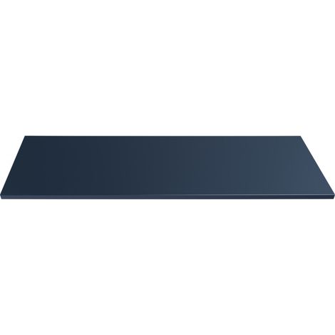 Plateau meuble sous vasque en bois - Bleu - L 160 cm x l 46 cm - Rosario Deep blue - Livraison gratuite