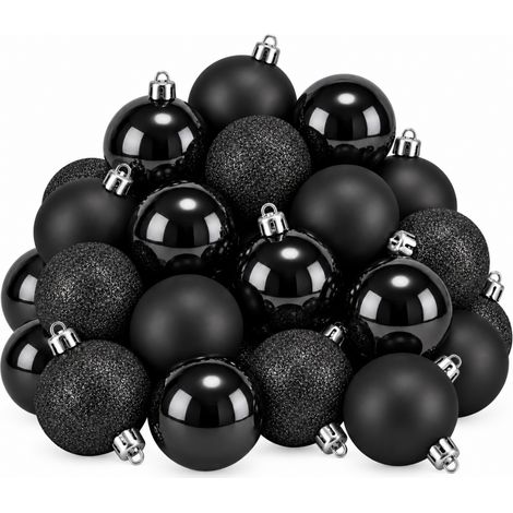 Mica Decorations Babe de Noël Noir H8xl8xL8cm (1/5)