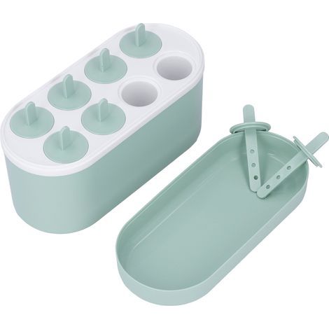 Lot de 8 moules à glace DIY pour crème glacée maison, ustensile de cuisine pour ménage (1/5)