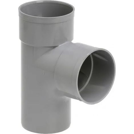 Té Pvc Girpi M/f 100mm 87°30 Raccordement Pvc Pour évacuation Eaux Usées - Girpi