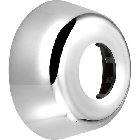Rosace 80/32 mm, hauteur 33 mm, ABS/chrome