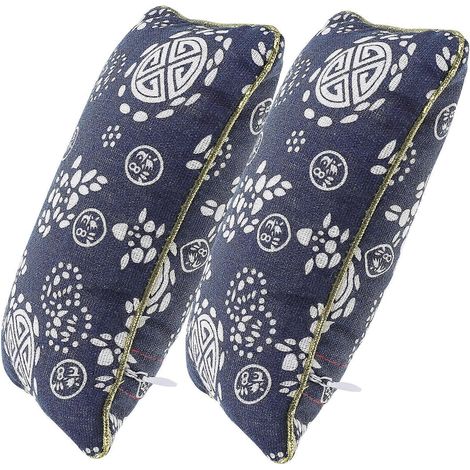 Lot de 2 coussins de diagnostic du pouls professionnels en coton, fournitures hospitalières (bleu)-20X13X4CM-Blue (1/3)
