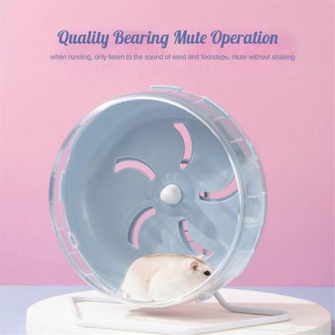 Souris miniature à roue de course C-Hamster avec accessoires de soutien silencieux pour le jogging (1/3)