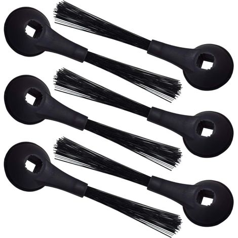 Paquete de 6 cepillos laterales compatibles con las aspiradoras robot Shark IQ R100, R101AE, RV1000, RV1001AE, RV1001, UR1005AE, RV911S, comparar con la pieza n.° 102KY1000 (1/5)