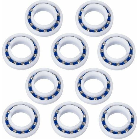 Rodamientos de bolas para ruedas compatibles con limpiafondos Polaris 180 280, pieza C60 C-60 (10 unidades) (1/5)