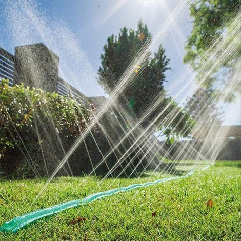 Arroseur - PVC - Pour Jardin Et Pelouse - 15 M - Vert - 1 Piece (1/5)