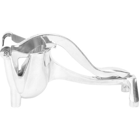 Mini presse-agrumes manuel, presse-citron, extracteur en alliage d'aluminium, outil ménager, argent (1/5)