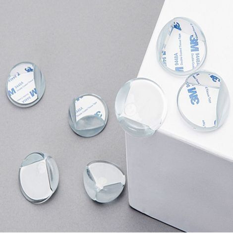 Protege Coin 20 Pièces Protection Coin Table Enfant Coins De Table Bébé Transparent De Meubles Adhésives (1/2)