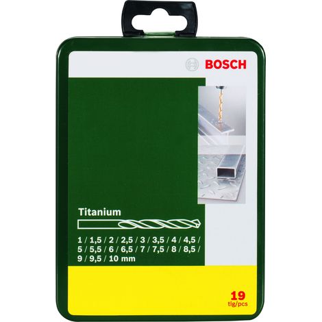 Set con 19 brocas Titanium metal  BOSCH 2607019437 (1/5)
