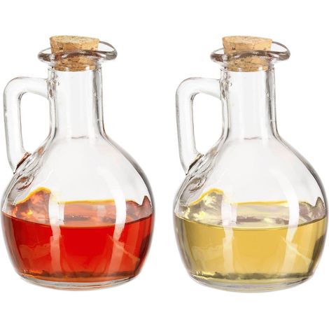2 uds contenedor de aceite y vinagre