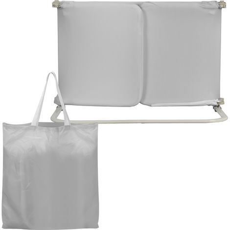 Wolketon Bettgitter klappbar 180 cm, Kinder-Rausfallschutz, 4 Winkel, mit 2 Gurten & Aufbewahrungstasche 2pcs (1/5)