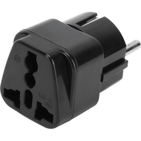 10A Power Converter Plug, European Travel Adapter, Conversion Plug (1/5)