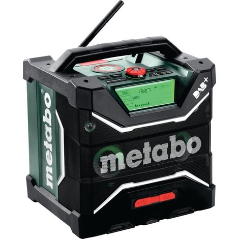 METABO RC12-18 32W BT DAB+ 12v-18v & 240v DAB+ radio / charger