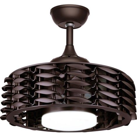 Ventilateur LED DC Alum Noir 24W (1/5)