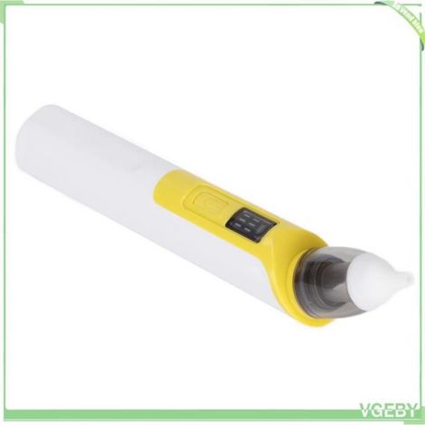 Fafeicy ventouse de nez pour bébé Aspirateur Nasal pour bébé, étanche, détachable, en Silicone souple, parapharmacie pluie Jaune (1/5)