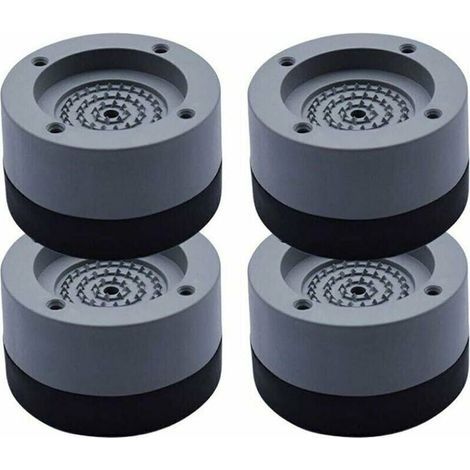 Patins anti-vibration universels 4 pièces pour lave-linge et sèche-linge (1/4)
