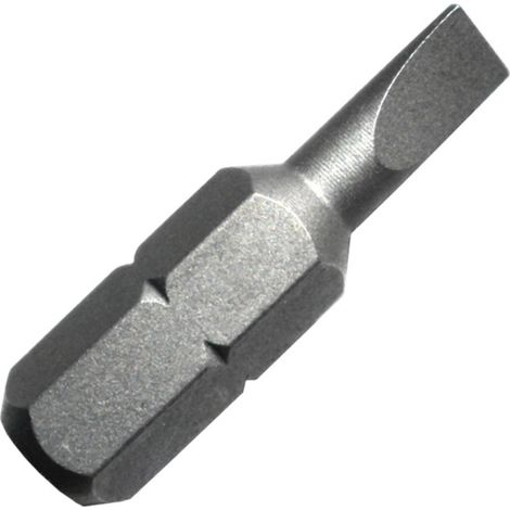 Schlitz Bit 1/4" (6,35 mm) 25 mm lang