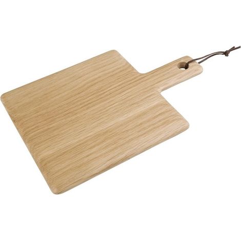 Grande planche carrée en chêne 350x260x15mm manche 110mm - Ref GM261 - Olympia (1/5)