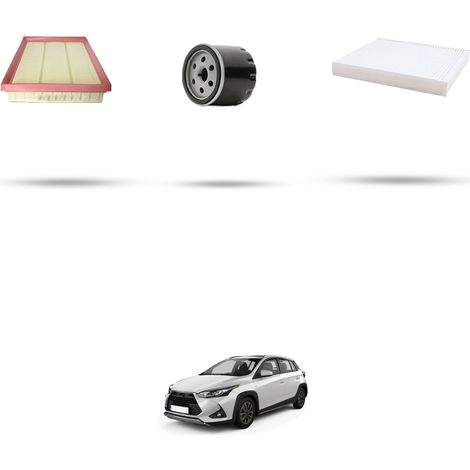 Kit tagliando 3 filtri compatibile con Toyota Yaris IV 1.6 192KW Dal 2020 (1/4)