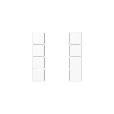 Interruttore jung a 504 tsa ww dimensioni 8,4x8,2 cm