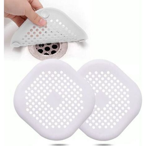 2Pcs Kitchen Sink Strainer with Suction Cup, Bathtub Drain Cover Filter, Kitchen and Bathroom Sink Filter. (1/5)