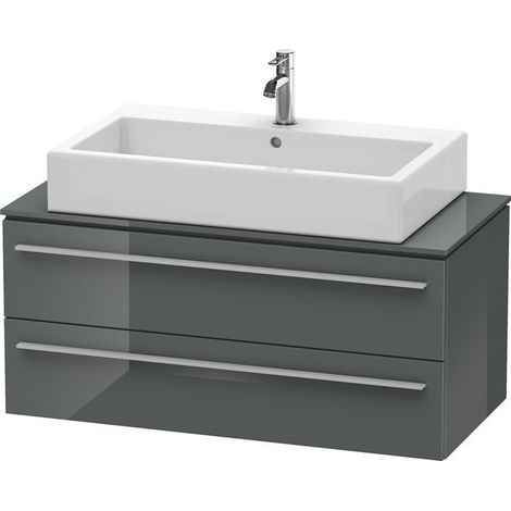 Meuble sous-vasque X-LARGE 478x1000x440mm Gris Doloaveci brillant