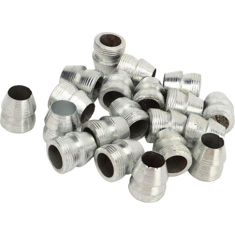 20 Cales en Acier pour Manche de Hache et Maillet, 16mm - Renfort de Sécurité pour Manche Rond (Lot de 20) (1/5)