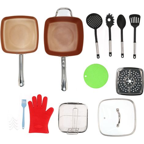 de 11 pièces d ustensiles de cuisine multifonctions couleur