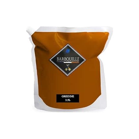 Laque satin bois, murs et plafonds 2,5L Terracotta Gredine (1/5)