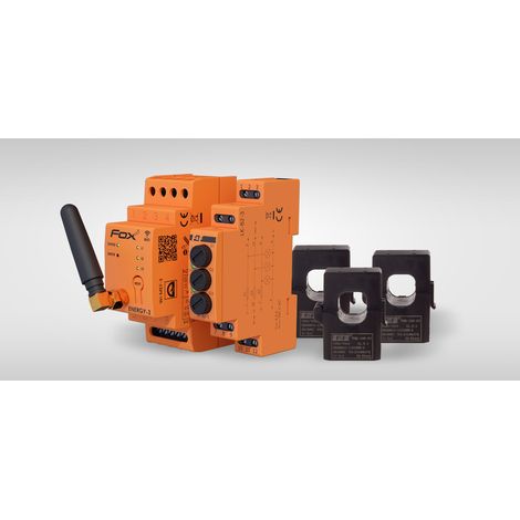 Moniteur d'Énergie Wi-MEF-3-100 - 3 Phases - Wi-Fi - Surveillance Énergétique - Précision Élevée