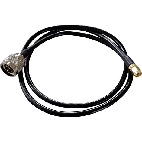 Wittenberg Antennen N-Stecker auf SMA Stecker 1m, Adapterkabel UMTS, LTE Poly-103495 SMA-Adapter SMA