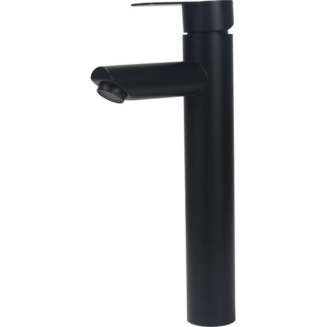 1 Mitigeur Lavabo Haut, Acier Inoxydable 304, Bec 20cm, Contrôle Chaud Froid, Salle de Bain (1/5)