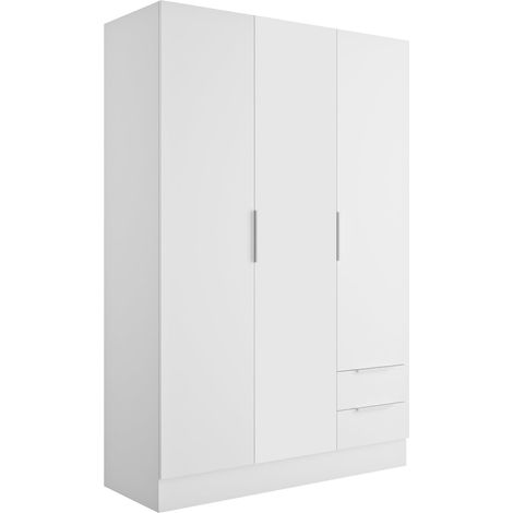 ARMADIO ESPRESSO 3 ANTE 120X47XH184CM BIANCO. (1/4)