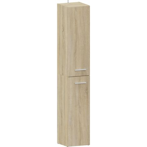 Armario de baño BODO DUAL R30 2D SONOMA Estantería de oficina para libros y carpetas