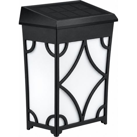 Applique murale solaire LED extérieure rétro motif étoile simple lumière chaude et RGB réf 4067 12 × 9 × 5 cm 200 g – Livraison gratuite